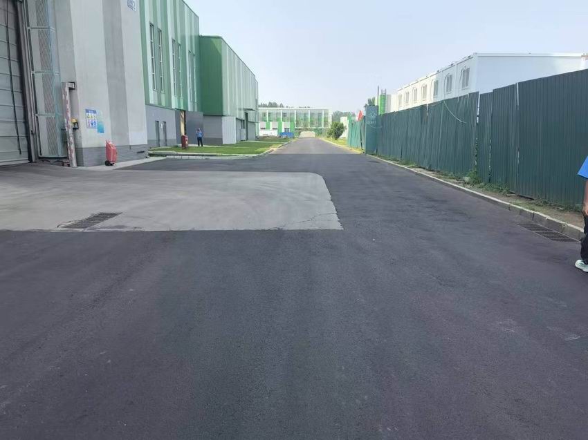沥青道路施工