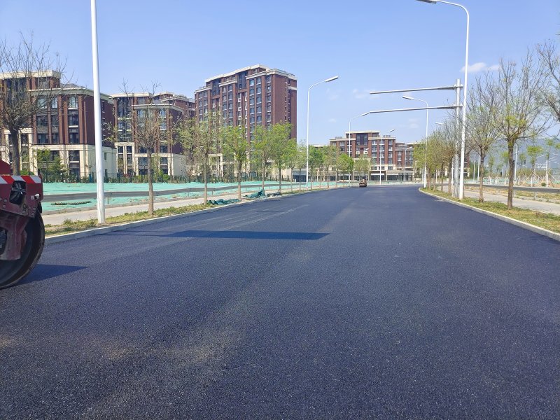 门头红区大峪中路道路施工